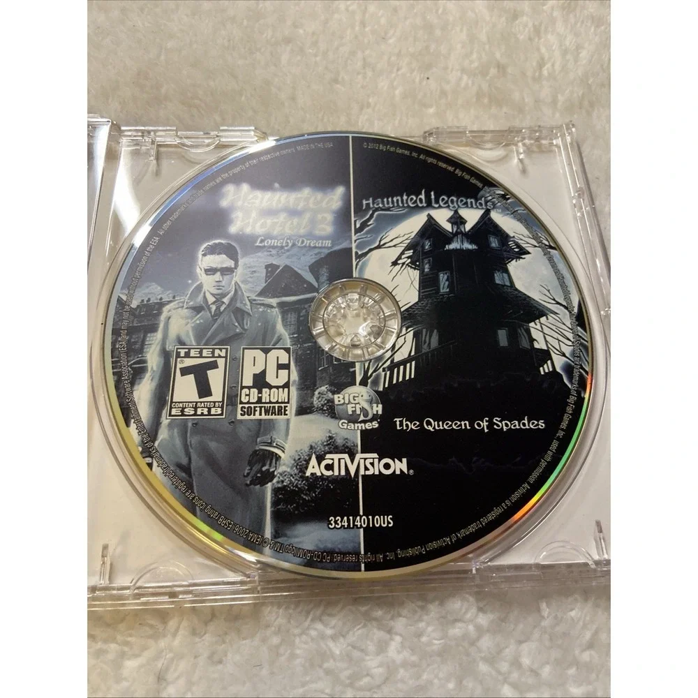 Haunted Dual Pack Haunted Hotel 3 Lonely Dream / Haunted Legends PC CD ROM 2012